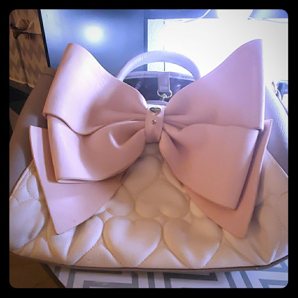 Betsey Johnson Big Bow Satchel